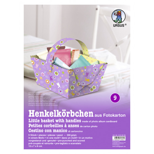 Ursus Henkelkörbchen Ostern lila - 5180009