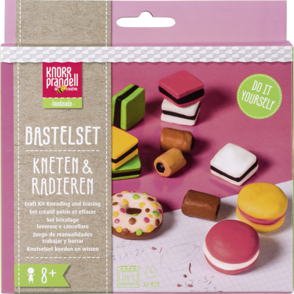 Bastelset Kneten & Radieren Tasty C