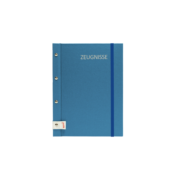 ROTH Zeugnismappe Metallium blau - 57500795