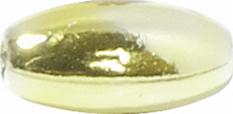 Wachsperle 6x3mm gold 35er  Olivenform - 216057268