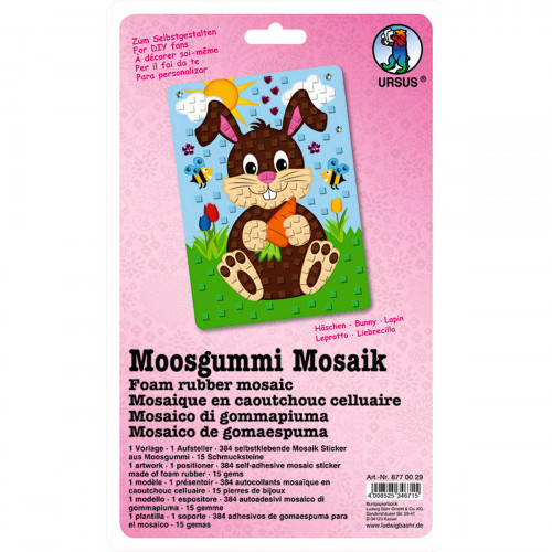 Bähr Moosgummi Mosaik Häschen - 8770029