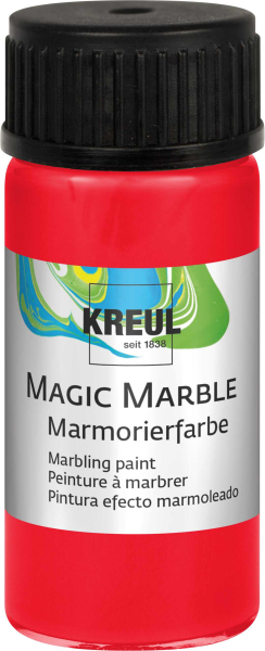 KREUL Marmorierfarbe Magic Marble , rot, - G76692