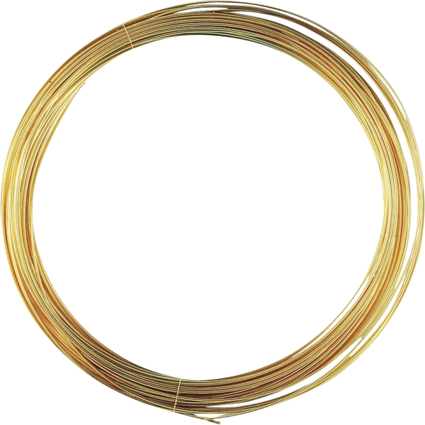 Golddraht echt vergoldet 0,6mm 10m - 216460062