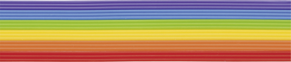 WachsstreifenSet Regenbogen2mm18er - 218306065