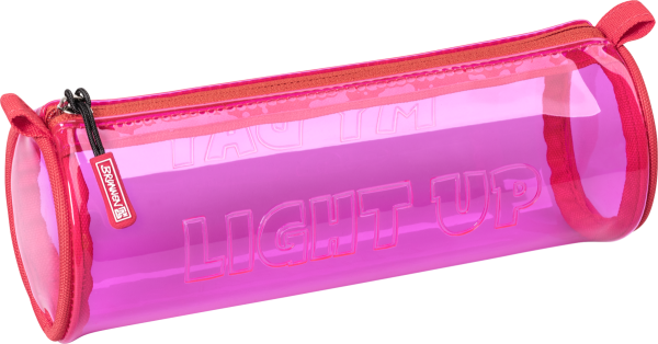 Schlamper-Etui Light Up pink - 104911507