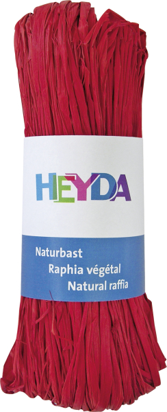 Heyda Naturbast 30m rot - 87791