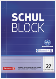 Schulblock A4 Lin27 50Bl RCP
