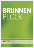 Brunnen Briefblock A4 blanko ungelocht