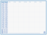 Schreibunterlage 56,5x42cm bl 30Bl,