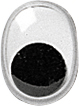 KnorrPrandel Wackelaugen 9x7mm oval