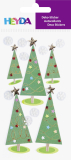 Heyda Sticker Weihnachtsbäume