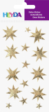 Heyda Sticker Sterne gold
