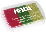Heyda Stempelkissen 3-Color Christmas