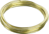 Aludraht 2mm 3m gold