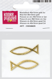 Knorr Prandell Wachsfisch 40x13mm gold 2