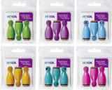 Heyda Stempel Mini Figuren 3er Set