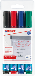 edding Flipchartmarker-Set 383/4S VE=4