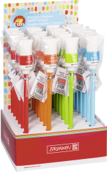 Bleistift mit Radierer Farbtube