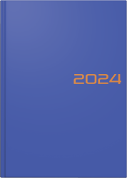 Buchkalender A5 blau, - 1079561034
