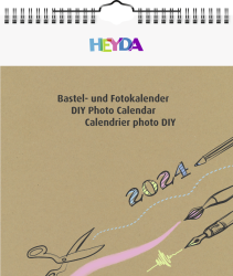 Bastelkalender 2024 21,5x24cm be,