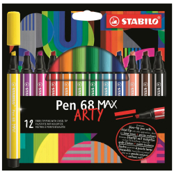 Filzstift Pen 68 MAX, Keilspitze, Strich