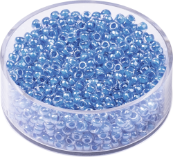 Böhm.Rocaille2,5mm17g blau