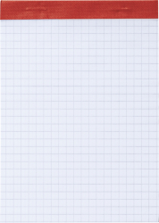 Brunnen Notizblock A6 kariert geheftet