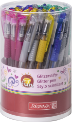 Brunnen Glitter-Gelstifte farbig sortier