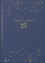 Buchkalender Young A5 2S/1W Night,