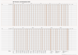 WandkalenderPersonal/Urlaubsplaner,