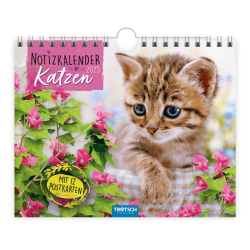 Trötsch Notizkalender mit Postkarten