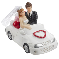 HobbyFun  Hochzeitsauto 10 x 5,5 cm