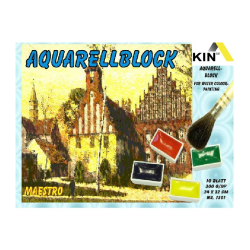 Aquarellblock 24 x32 cm cm, 300g