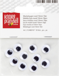 KnorrPrandel Wackelaugen 10 mm rund - 212480107