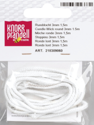 Knorr Prandell Runddocht 3mm  1,5m