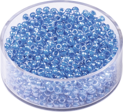 Böhm.Rocaille2,5mm17g blau - 213105350