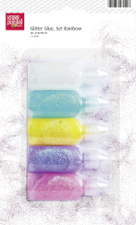 Glitter Glue Set Rainbow