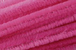 Chenilledraht 8mm50cm pink10er - 218476241