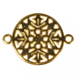 Rayher Metall-Zierlemente Ornament rund