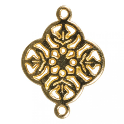 Rayher Metall-Zierelement Ornament Blume