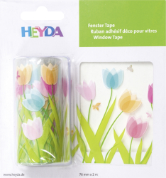 Fenster Tape Tulpen 2m