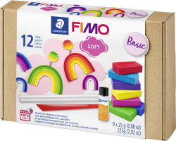 FIMO SOFT Modelliermasse Basic-Set, ofen