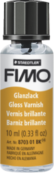 FIMO Glanzlack, 10 ml im Gläschen, Pinse