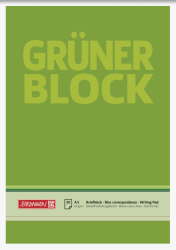 Brunnen Briefblock A5 blanco