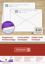 Briefkarte A6hoch 10Sets - 1053670