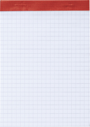 Brunnen Notizblock A6 kariert geheftet