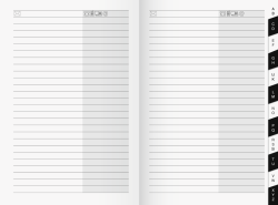 Registerheft A5 fürKalender