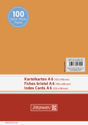 Karteikarte A6 unlin or 100St - 102260040