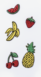 Sticker Textil Fruits