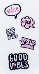 Sticker Textil Good Vibes